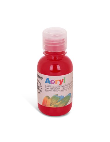 Colore acrilico fine Acryl 125ml rosso carminio PRIMO 402TA125310 PRIMO TEMPERE