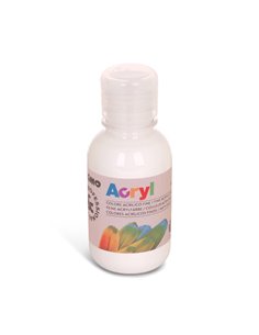 Colore acrilico fine Acryl 125ml bianco PRIMO 402TA125100 PRIMO TEMPERE