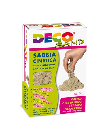 SABBIA CINETICA "DECO SAND" 1 KG. DECO 10849