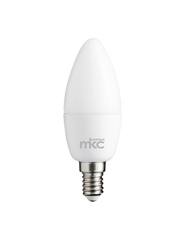 LAMPADA LED Candela 5,5W E14 3000K luce bianca calda 499048018 MKC LAMPADINE