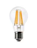 LAMPADA LED Goccia A60 a filamento 8W E27 3000K luce calda 499048565