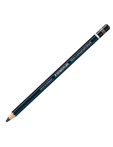 MATITA TIPO CARBONCINO MARS LUMOGRAPH BLACK 6B STAEDTLER 100B-6B STAEDTLER MATITE GRAFITE