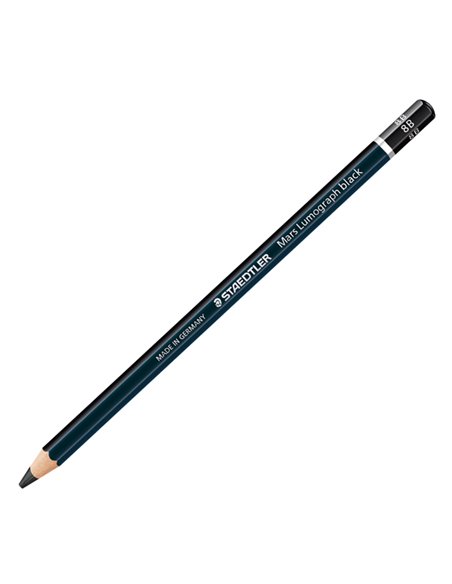 MATITA TIPO CARBONCINO MARS LUMOGRAPH BLACK 8B STAEDTLER 100B-8B STAEDTLER MATITE GRAFITE