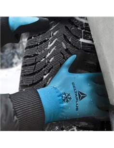 GUANTO DA LAVORO VV736 Tg.09 palmo e dorso in LATTICE VV736BL09 2