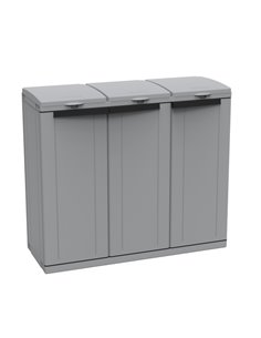 Contenitore Ecoline 3 Grigio 3x110Lt Terry 1003056 TERRY PATTUMIERE E BIDONI 2