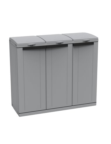 Contenitore Ecoline 3 Grigio 3x110Lt Terry 1003056 TERRY PATTUMIERE E BIDONI