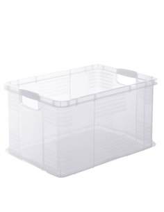 CONTENITORE PORTAOGGETTI A3 55LT TRASPARENTE F600159 ROTHO CONTENITORI MULTIUSO