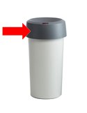 COPERCHIO ad ANELLO GRIGIO MODO Round Rotho F800001