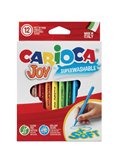 SCATOLA 12 PENNARELLI JOY LAVABILI COLORI ASSORTITI CARIOCA 40614