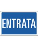 CARTELLO ALLUMINIO 30x20cm 'Entrata' 3151