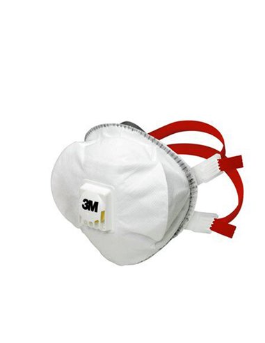 Scatola 5 MASCHERINE 8835+ Premium FFP3 con valvola 7100081542
