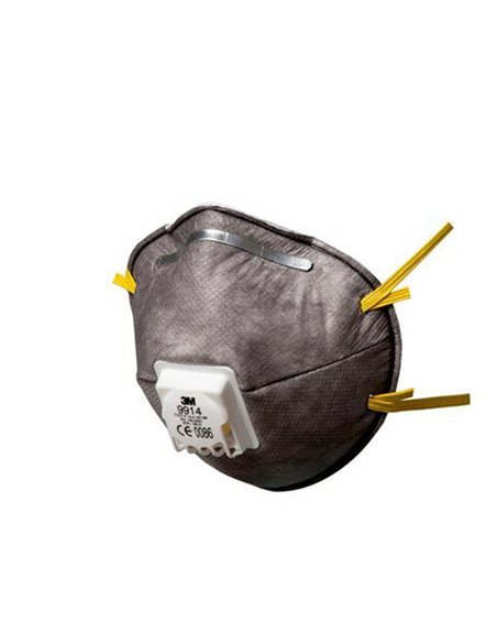Scatola 10 MASCHERINE 9914 con carboni attivi FFP1 7000034739 3M DPI PER LE VIE RESPIRATORIE