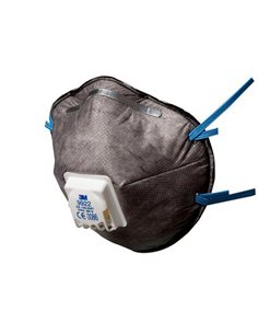 Scatola 10 MASCHERINE 9922 con carboni attivi FFP2 7000088787 3M DPI PER LE VIE RESPIRATORIE