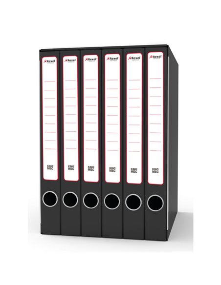 Gruppo raccoglitori Sestetto c/cartelle 25,5x34,5cm dorso 23cm Rexel GKM6300 REXEL GRUPPO DI RACCOGLITORI