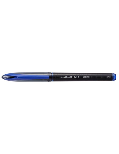 Roller UNI-BALL AIR MICRO punta micro blu UNI MITSUBISHI M UBA188M B UNI MITSUBISHI CON CAPPUCCIO