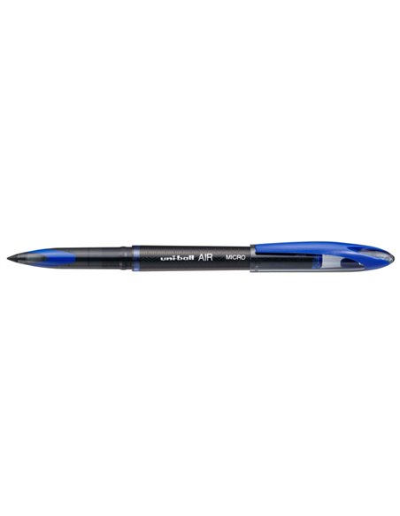 Roller UNI-BALL AIR MICRO punta micro blu UNI MITSUBISHI M UBA188M B UNI MITSUBISHI CON CAPPUCCIO