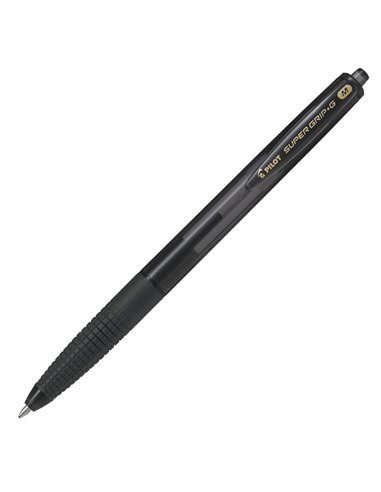 Penna a scatto SUPERGRIP G punta 1,00mm nero PILOT 001614 PILOT A SCATTO