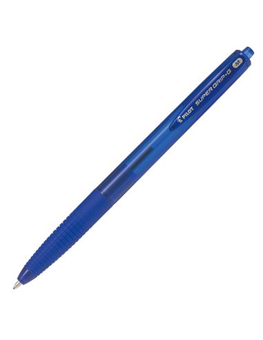 Penna a scatto SUPERGRIP G punta 1,00mm blu PILOT 001615 PILOT A SCATTO