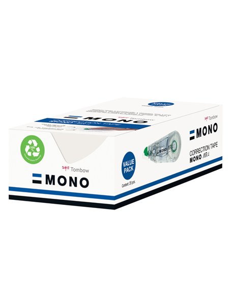 Value pack 15+5 correttore a nastro MONO AIR 4,2mm x 10mt TOMBOW PCT-CA4-20 TOMBOW CORRETTORI A NASTRO