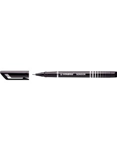 FINELINER STABILO SENSOR PUNTA 0.3MM NERO 189/46 STABILO FINELINER