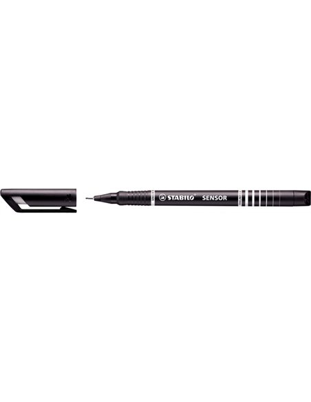 FINELINER STABILO SENSOR PUNTA 0.3MM NERO 189/46 STABILO FINELINER