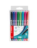 ASTUCCIO 8 FINELINER STABILO SENSOR PUNTA 0.3MM COLORI ASSORTITI 189/8