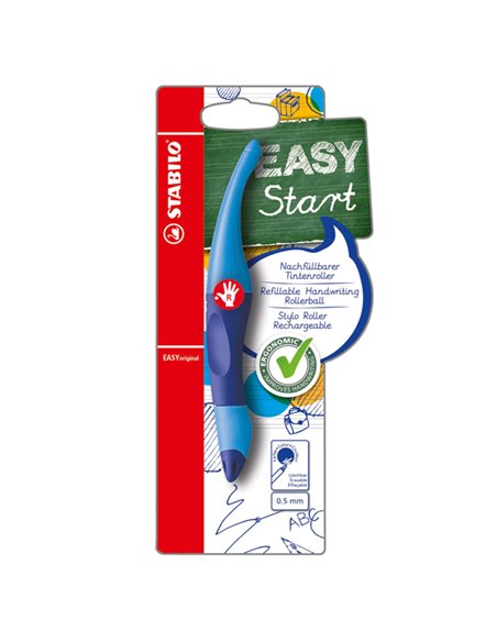 SFEROGRAFICA STABILO EASYORIGINAL PER DESTRIMANI con REFILL BLU B-46843-5 STABILO SFEROGRAFICHE