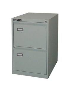 CLASSIFICATORE Kubo 2 CASSETTI per CART. SOSPESE GRIGIO H 70cm 4002 BERTESI CLASSIFICATORI E CASSETTIERE IN METALLO