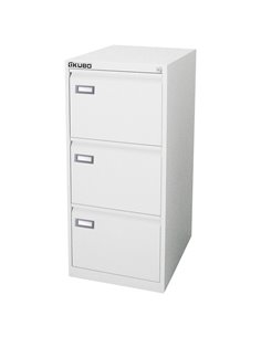 CLASSIFICATORE Kubo 3 CASSETTI per CART. SOSPESE BIANCO H 101cm 4303 BERTESI CLASSIFICATORI E CASSETTIERE IN METALLO