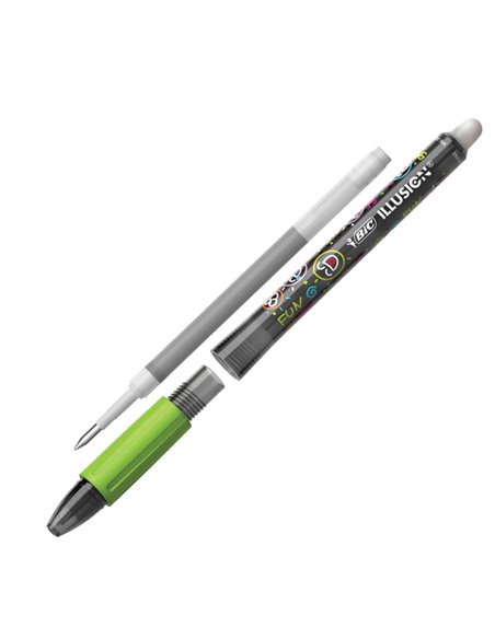 Scatola 12 penna sfera gel cancellabile GELOCITY ILLUSION 0,7mm nero BIC 516523