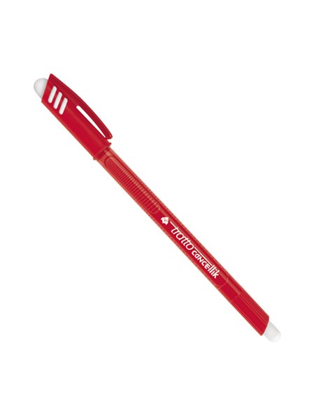 Astuccio 10 penne sfera cancellabile CANCELLIK 1,0mm ass. ro/bl/ne/ve TRATTO 832700