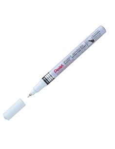 MARCATORE PAINT MFP10 - BIANCO PENTEL PUNTA CONICA EXTRA FINE MFP10-W PENTEL SPECIALI (CD-VETRO-TESSUTI-ECC.)