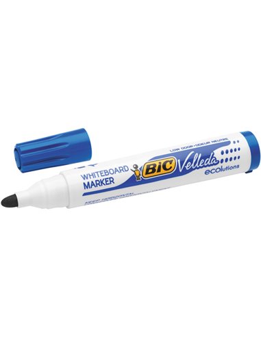 MARCATORE P.TONDA 1.5MM BLU Whiteboard VELLEDA® 1701 Recycled BIC® 904938 BIC PER LAVAGNE CANCELLABILI