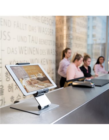 SUPPORTO TABLET 7-13" da BANCO Tablet Holder Table Durable 8930-23 DURABLE LEGGII