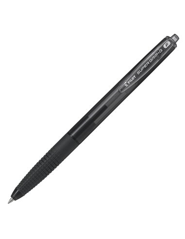 Penna a scatto SUPERGRIP G punta 0,7mm nero PILOT 001638 PILOT A SCATTO