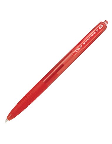 Penna a scatto SUPERGRIP G punta 0,7mm rosso PILOT 001640