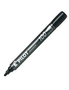 MARCATORE PERMANENTE 100 NERO P.TONDA 4.5MM PILOT 002705 PILOT PERMANENTI