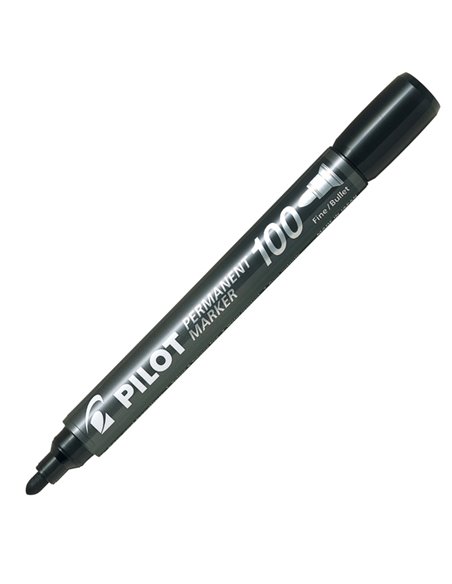 MARCATORE PERMANENTE 100 NERO P.TONDA 4.5MM PILOT 002705 PILOT PERMANENTI