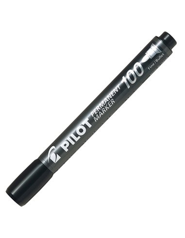 MARCATORE PERMANENTE 100 NERO P.TONDA 4.5MM PILOT 002705 PILOT PERMANENTI