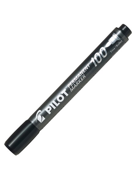 MARCATORE PERMANENTE 100 NERO P.TONDA 4.5MM PILOT 002705 PILOT PERMANENTI