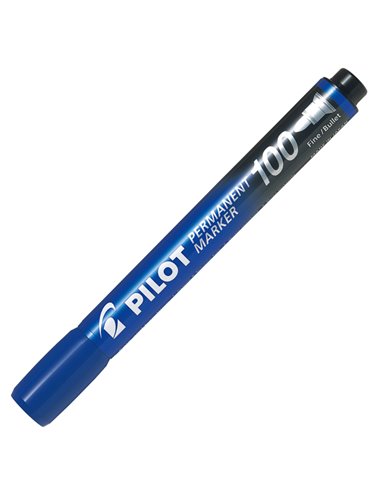 MARCATORE PERMANENTE 100 BLU P.TONDA 4.5MM PILOT 002706 PILOT PERMANENTI