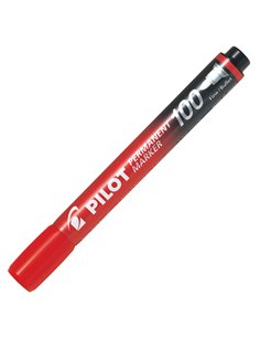 MARCATORE PERMANENTE 100 ROSSO P.TONDA 4.5MM PILOT 002707 PILOT PERMANENTI 2