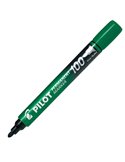MARCATORE PERMANENTE 100 VERDE P.TONDA 4.5MM PILOT 002708