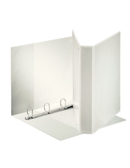 Raccoglitore DISPLAY MAXI 22x30cm 4D H30mm bianco personalizzabile ESSELTE 394756000
