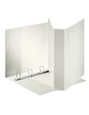 Raccoglitore DISPLAY MAXI 22x30cm 4D H50mm bianco personalizzabile ESSELTE 394754000