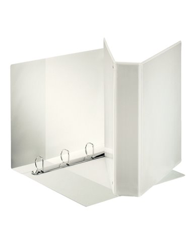 Raccoglitore DISPLAY MAXI 22x30cm 4D H50mm bianco personalizzabile ESSELTE 394754000