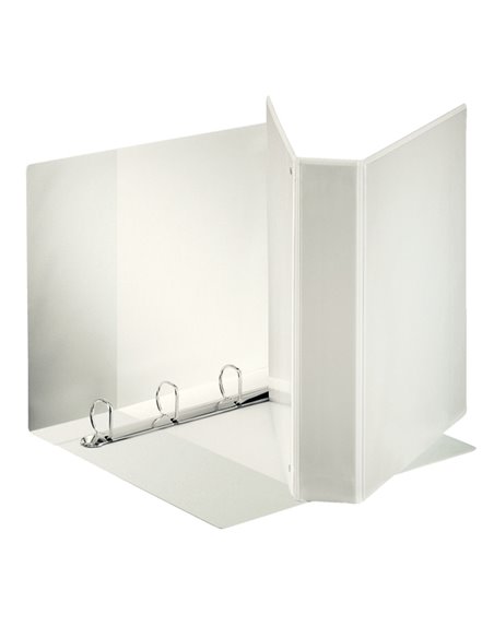 Raccoglitore DISPLAY MAXI 22x30cm 4D H50mm bianco personalizzabile ESSELTE 394754000