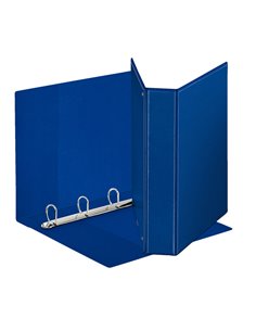 Raccoglitore DISPLAY MAXI 22x30cm 4D H50mm blu personalizzabile ESSELTE 394754500