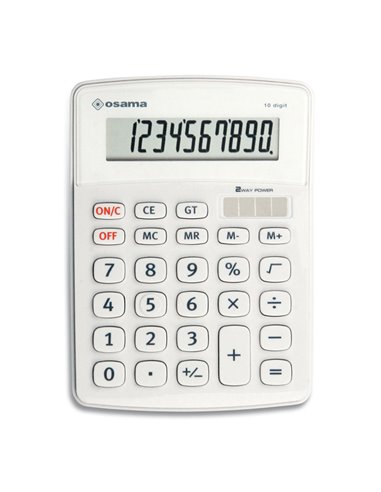 CALCOLATRICE DA TAVOLO OS 502/10 OSAMA OS 502/10 BI OSAMA DA TAVOLO