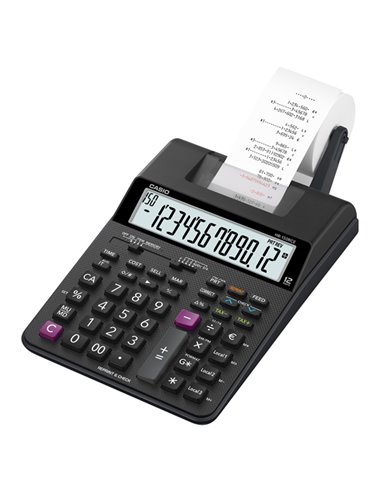 CALCOLATRICE SCRIVENTE HR-150RCE + adattatore CASIO HR-150RCE-WB-EC